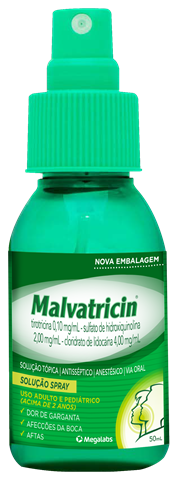 MALVATRICIN SPRAY 50ML