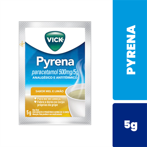 VICK PYRENA MEL E LIMAO SACHE 50X5G
