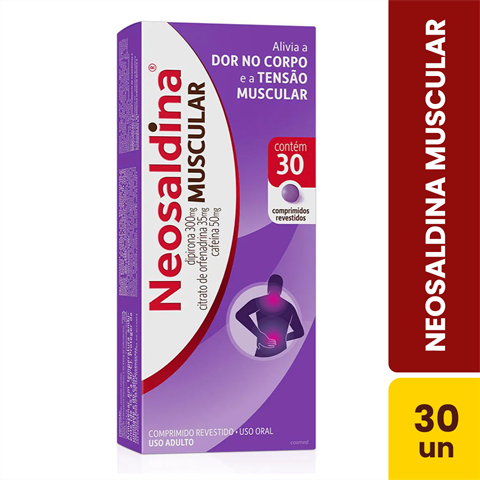 NEOSALDINA MUSCULAR 300MG 30CPR