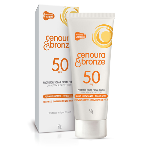 CENOURA&BRONZE PROT FACIAL FPS50 50G