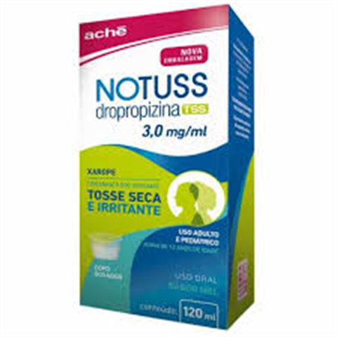 NOTUSS XAROPE TSS AD 120ML+COP