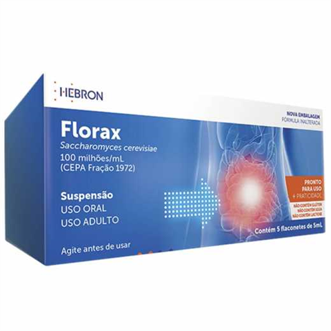 FLORAX ADULTO C/5 FLACON 5ML