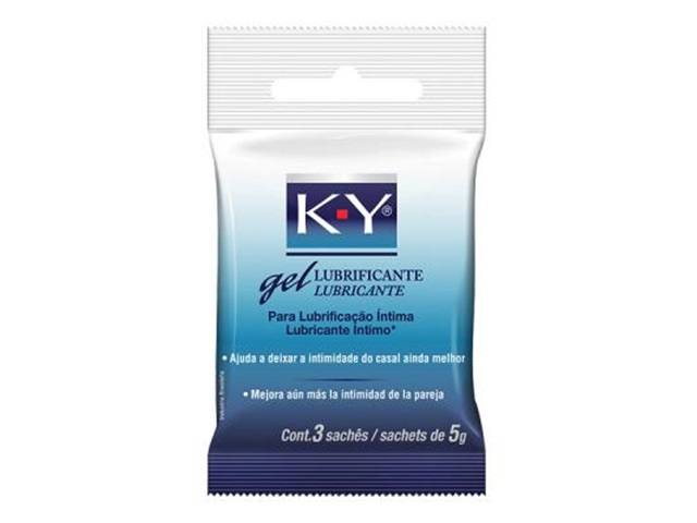 KY GEL LUBRIFICANTE C/3 SACHETS 5G