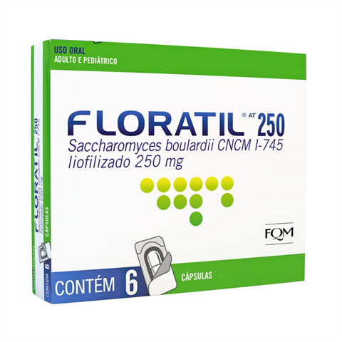 FLORATIL AT 250MG  C/6 CPS