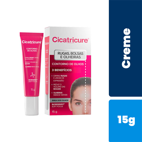 CICATRICURE CREME CONTORNO DOS OLHOS 15G