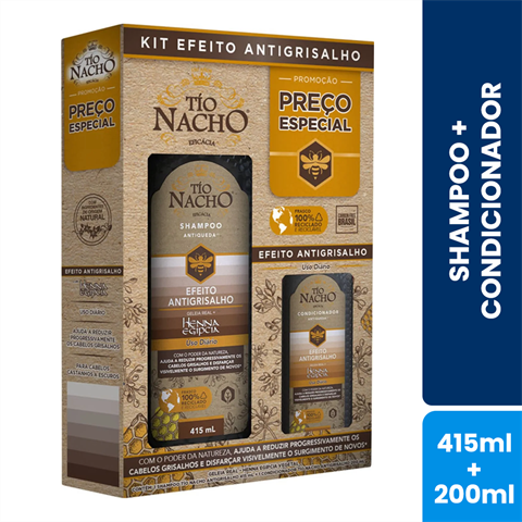 SH TIO NACHO KIT ANTIGRISALHO 415ML+200ML