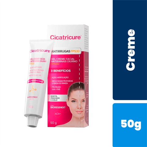 CICATRICURE CREME FPS30 DIURNO 50G