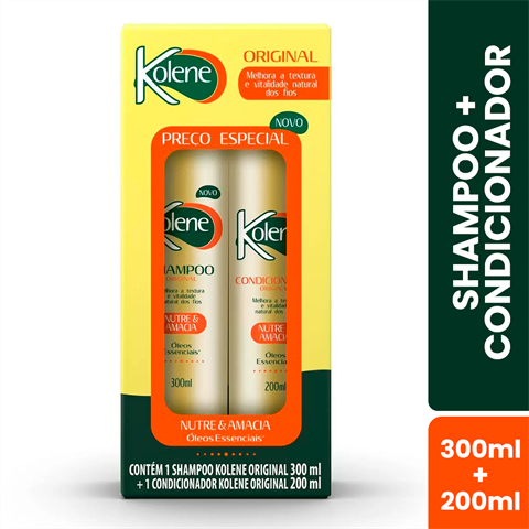 KIT KOLENE ORIGINAL SH 1300ML+COND 200ML