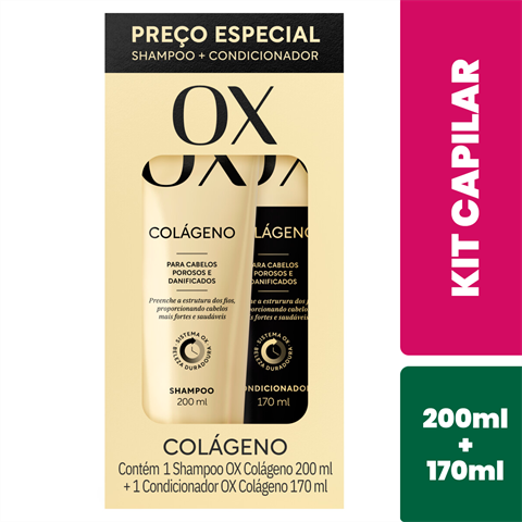 KIT OX COLÁGENO SH 200ML+COND 170ML
