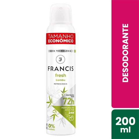 DESODORANTE AEROSOL FRANCIS VERDE 200ML