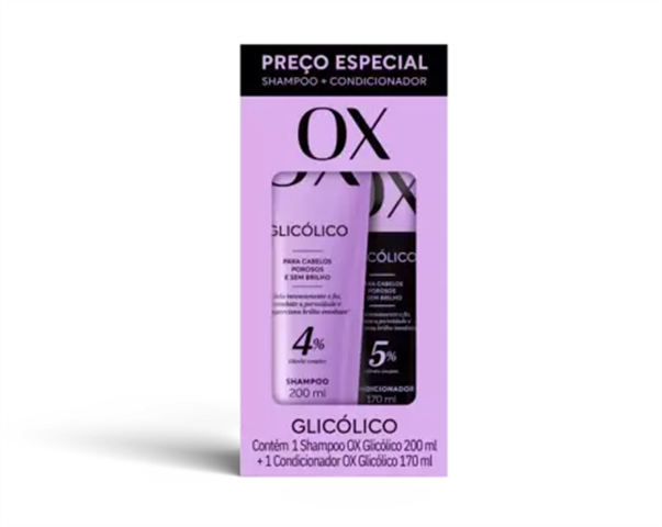 KIT OX GLICÓLICO SH 200ML+COND 170ML
