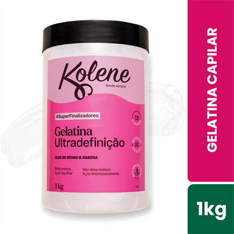 MODELADOR GEL KOLENE SUPERFINALIZADORES ROSA 6X1KG