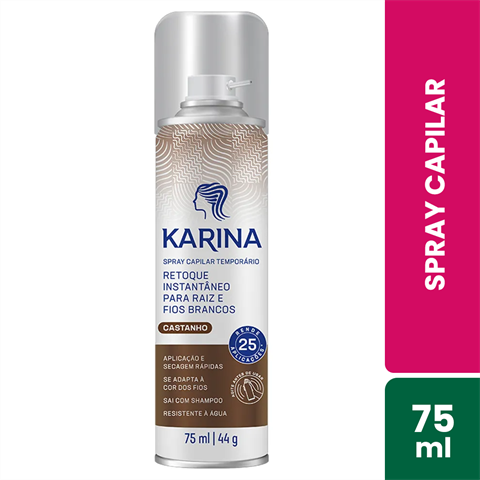 SPRAY DE RETOQUE KARINA CASTANHO 75ML