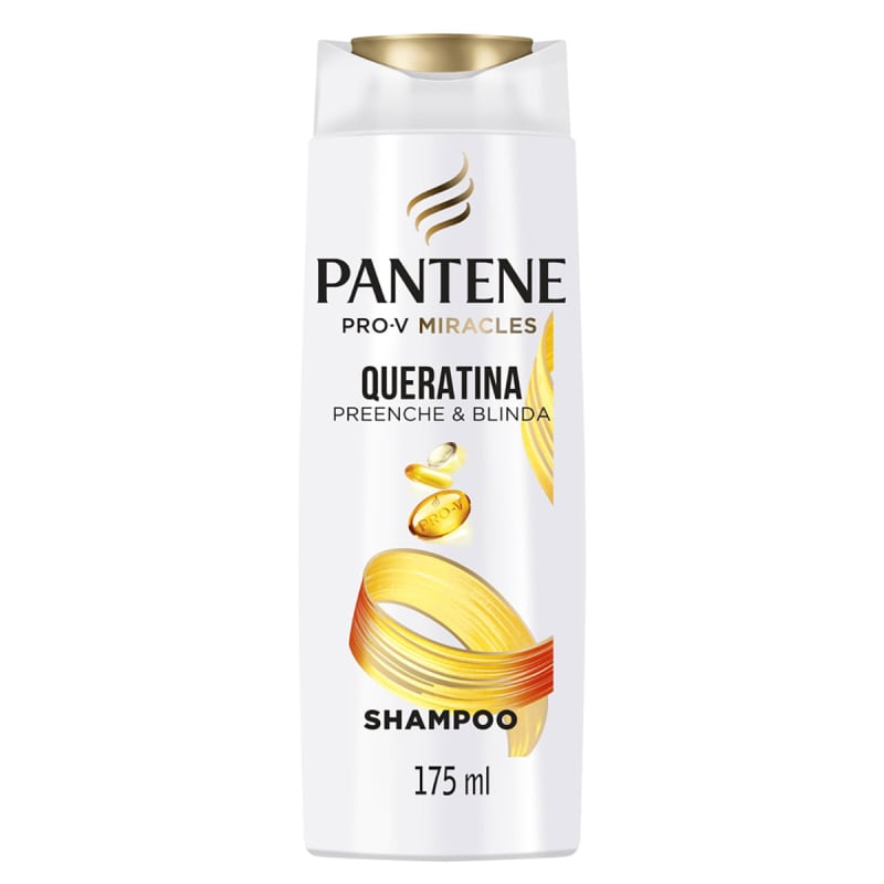 SHAMPOO PANTENE QUERATINA 175ML