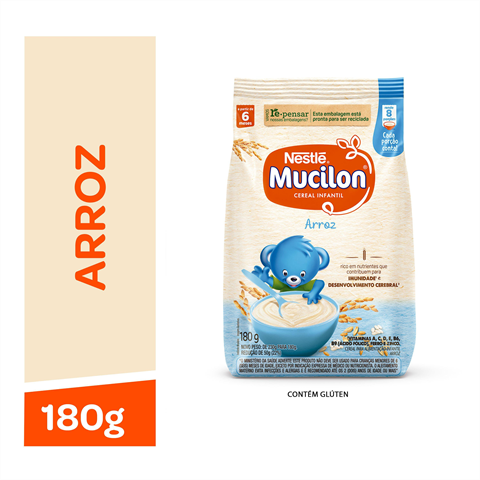 MUCILON ARROZ SACHET 180G