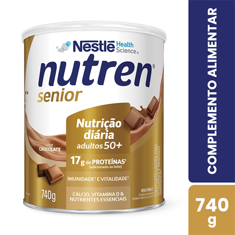 NUTREN SENIOR PO CHOCOLATE 740G