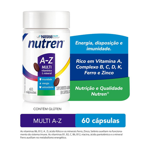 NUTREN MULTI A-Z C/60 CPS