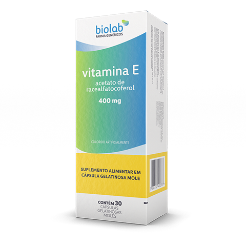 VITAMINA E 400MG C/30 CPS
