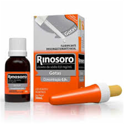 RINOSORO GOTAS NASAL 0.9 % 30.0 ML X 1