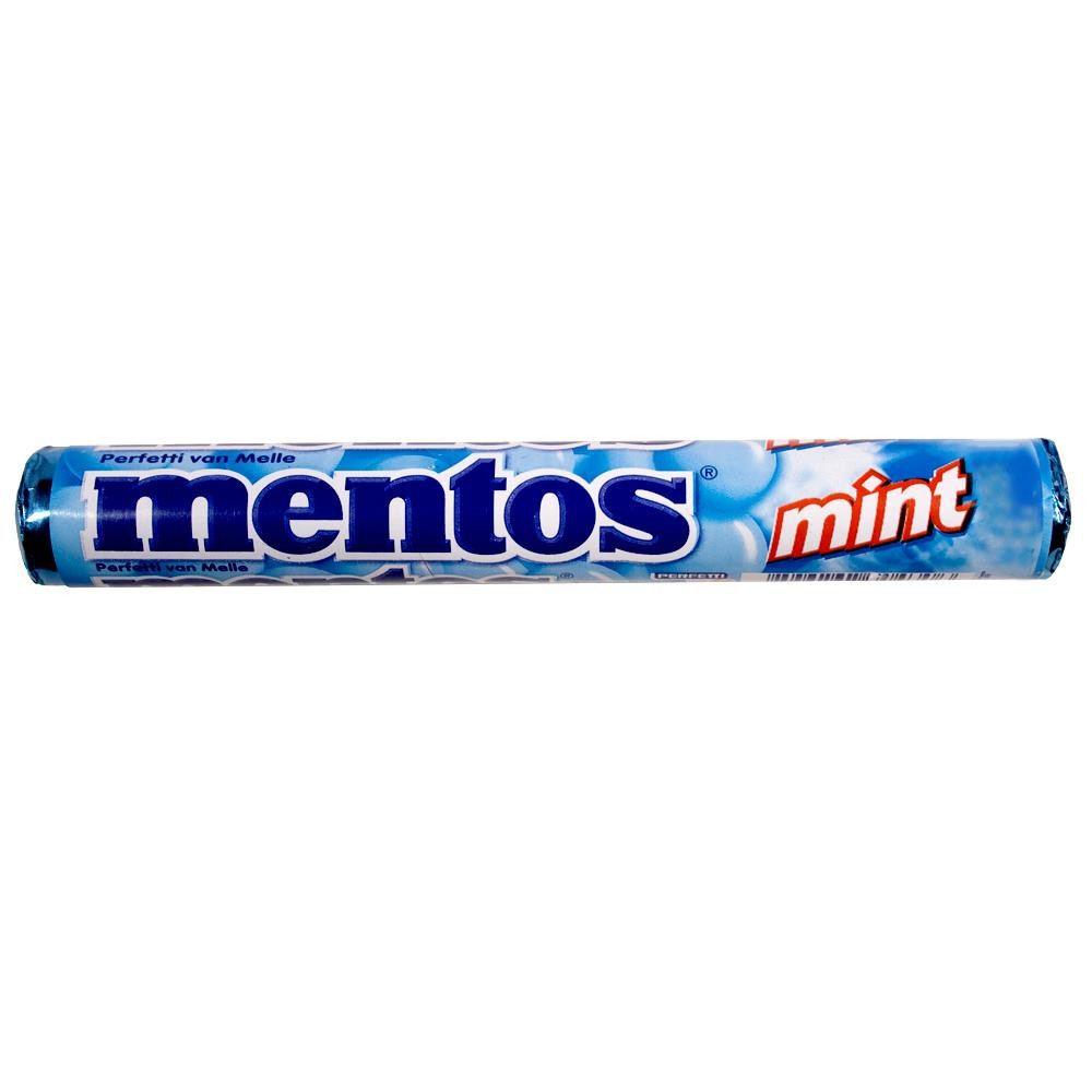 CONFEITO MINT MENTOS PACOTE 37,5G
