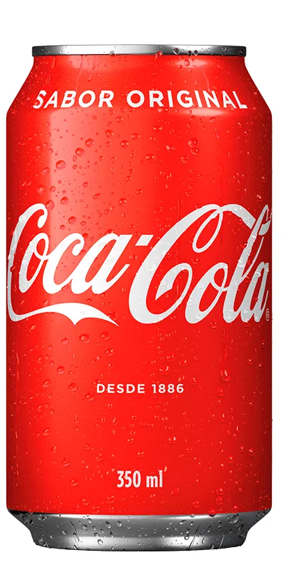 REFRIGERANTE COCA-COLA ORIGINAL LATA 350ML