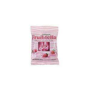 BALA MORANGO COM CREME DE LEITE FRUIT-TELLA PACOTE 41G