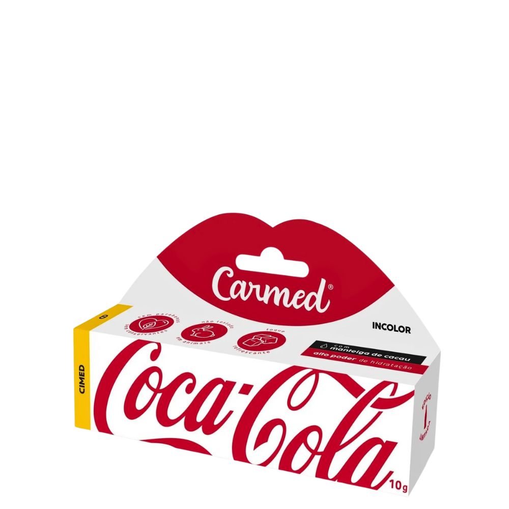HIDRATANTE LABIAL COCA COLA INCOLOR 10G 105511 CARMED