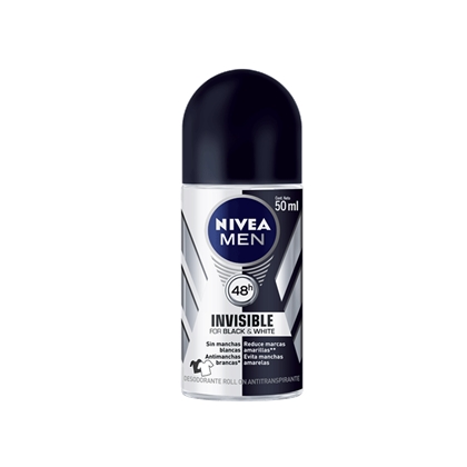NIVEA DESO ROLL-ON INVIS.BLC&WHT FEM. 50ML