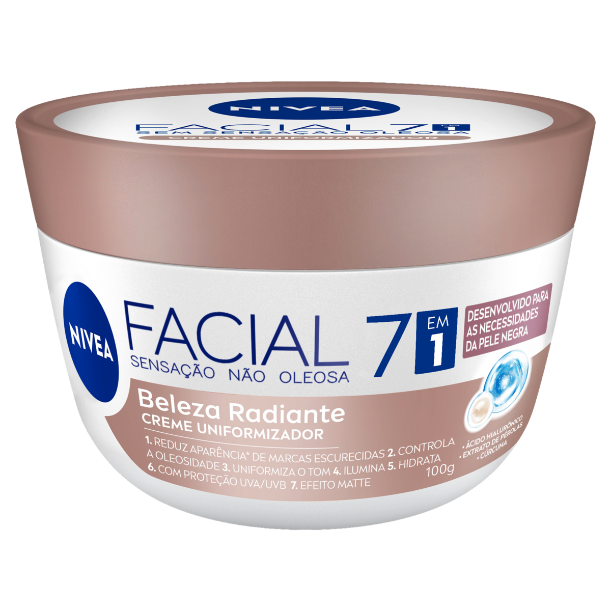 NIVEA FACE CARE FACIAL PELE NEGRA 100g