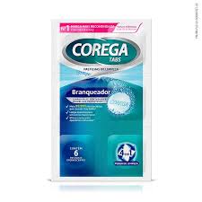 PASTILHA DE LIMPEZA TABS BRANQUEADOR 3 MINUTOS COREGA 6UN