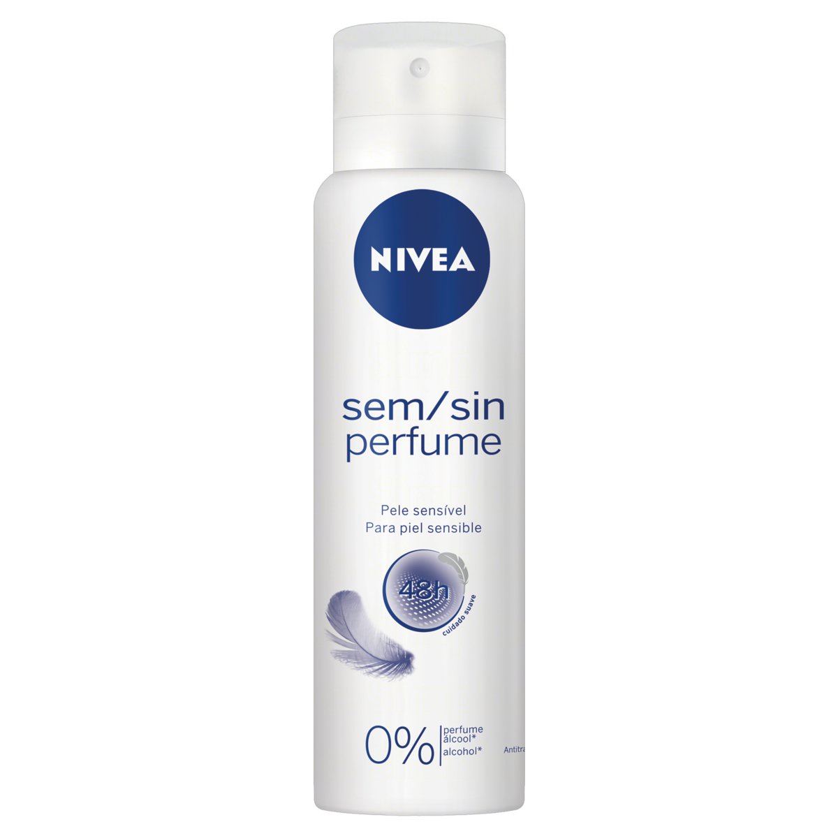 ANTITRANSPIRANTE AEROSSOL SEM PERFUME NIVEA 150ML SPRAY