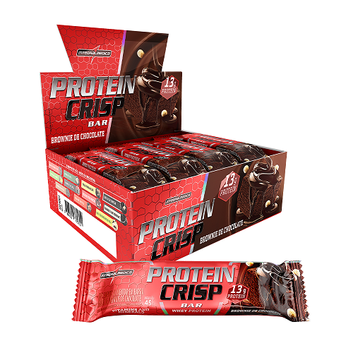 BAR PROTEIN CRISP BROWNIE DE CHOCOLATE 45G