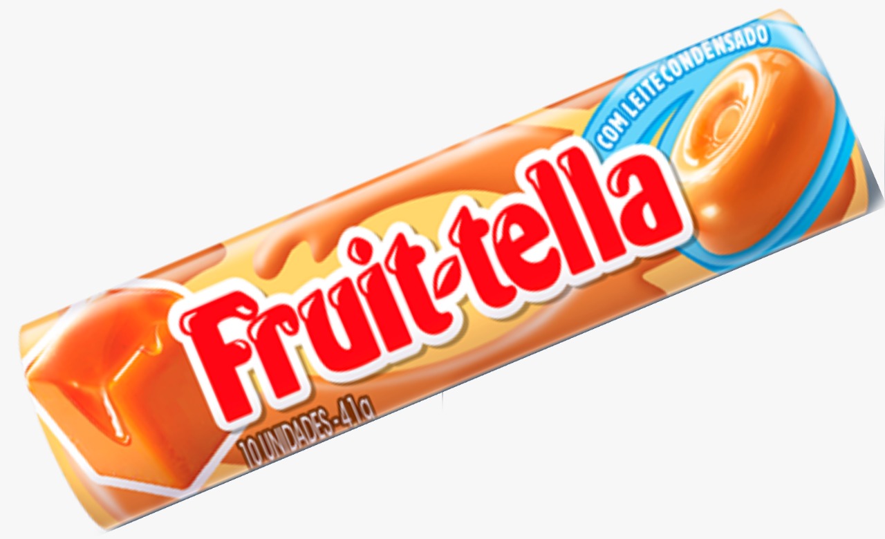 BALA CARAMELO FRUIT-TELLA PACOTE 41G
