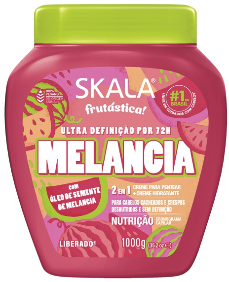 CREME TRATAMENTO SKALA 1KG MELANCIA