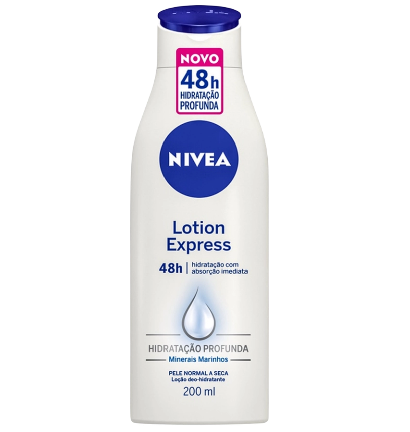 DEO-HIDRATANTE NIVEA LOTION EXPRESS FRASCO 200ML