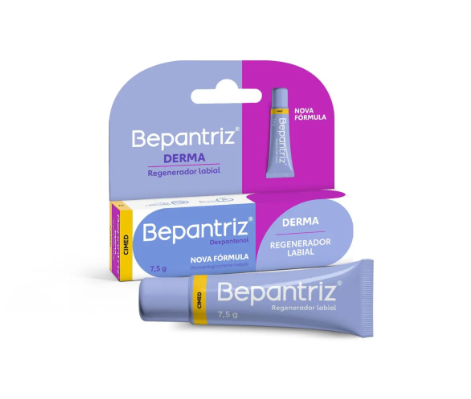 REGENERADOR LABIAL BEPANTRIZ DERMA CAIXA 7,5ML