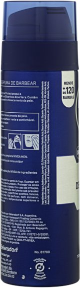 ESPUMA DE BARBEAR ORIGINAL PROTECT NIVEA MEN 200ML PUMP
