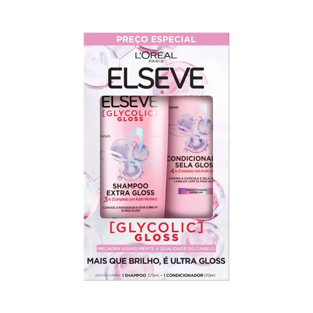 KIT ELSEVE GLYCO SH375ML+CD170ML