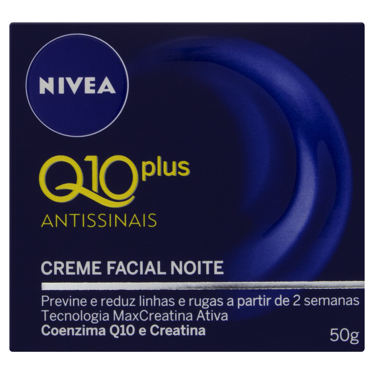 NIVEA VISAGE Q10 ANTISSINAIS HIDRAT.NOITE 50G