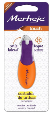 CORTADOR AÇO PARA UNHAS MERHEJE TOUCH