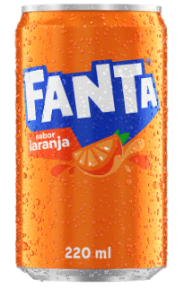 REFRIGERANTE LARANJA FANTA LATA 220ML