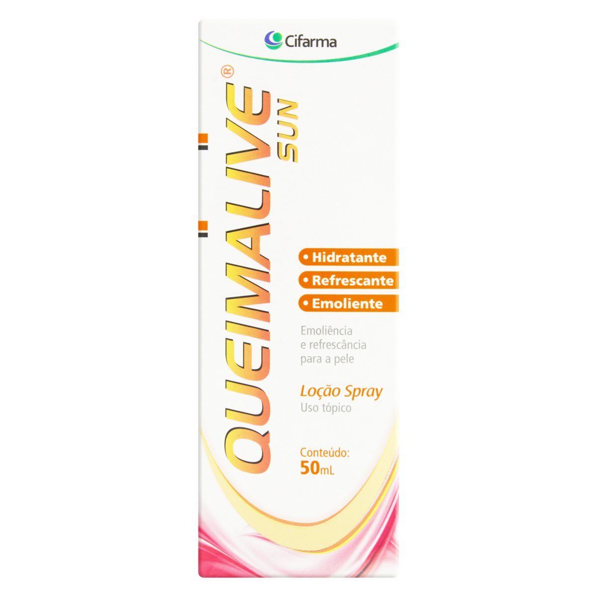 PÓS-SOL SPRAY QUEIMALIVE SUN CAIXA 50ML