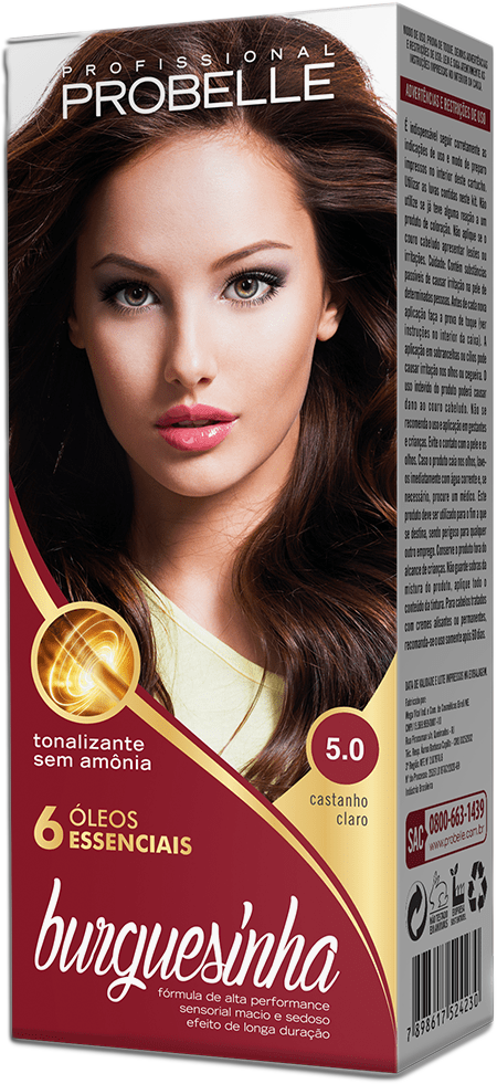 TINT PROBELLE BURGUESINHA 5.0 CASTANHO CLARO