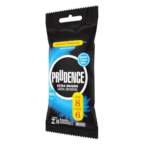 PRESERV PRUDENCE EXTRA GRANDE + ULTRA SENSIVEL LV/8 PG/6