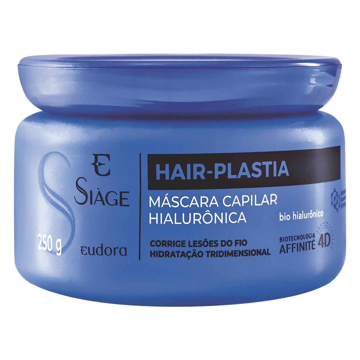 SIAGE MASC CAP HIALUR HAIR/PLAS 250G B2B