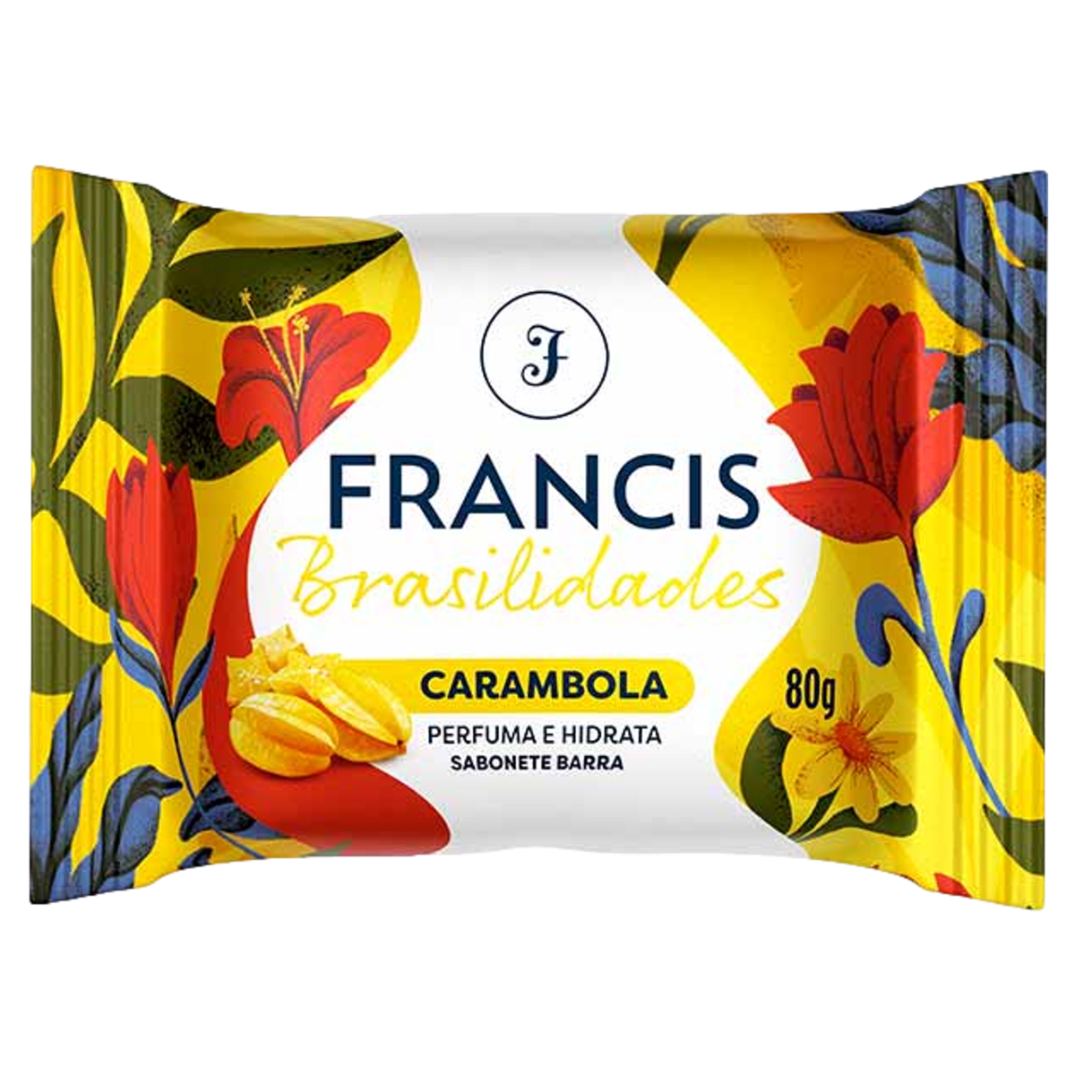SABONETE BARRA CARAMBOLA FRANCIS BRASILIDADES FLOW PACK 80G