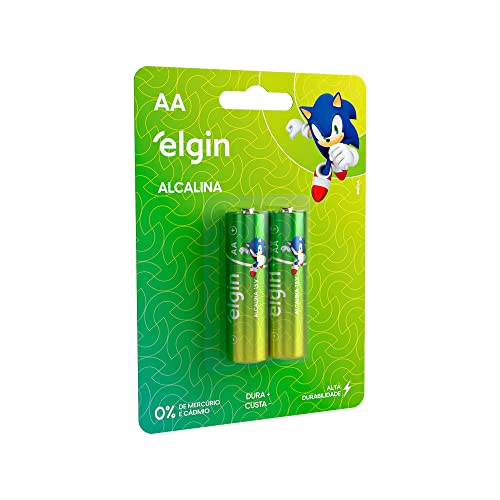 PILHA ALCALINA AA LR6A C/2 UN ELGIN