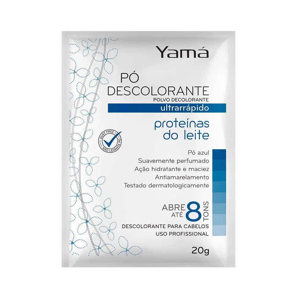 PO DESCOLORANTE YAMA PROTEINA DO LEITE 20GR