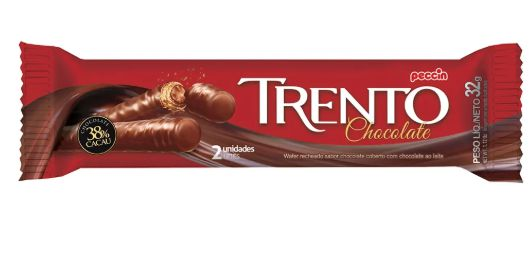 WAFER CHOCOLATE TRENTO PACOTE 29G