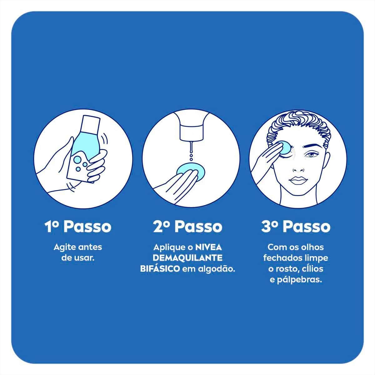 NIVEA DEMAQUILANTE BIFASICO ALTA PERFORMANCE 125ML